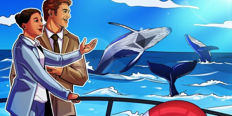Ethereums “Mega-Wale” akkumulieren stärker als vor der ETH-Rallye um 95 Prozent im Jahr 2022