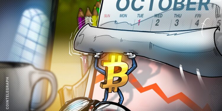 Bitcoin-Kurs steuert auf ersten „roten“ Oktober seit 2018 zu