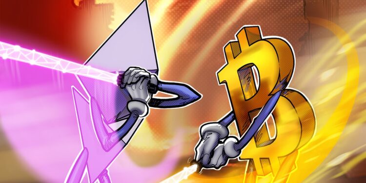 Ethereum-Kurs deutet massiven Aufschwung gegenüber BTC an