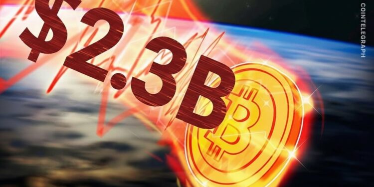 Bitcoin verliert über 2 Mrd. US-Dollar – Größter Crash seit 2021