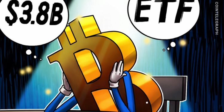 Bitcoin-ETFs schließen fünfte Woche in Folge mit Nettokapitalabflüssen